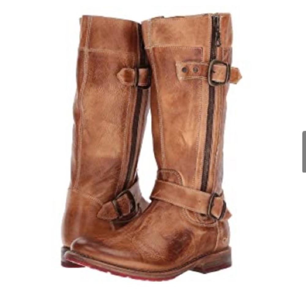 NEW!  Bed Stu Gogo Lug Boots in Tan Rustic